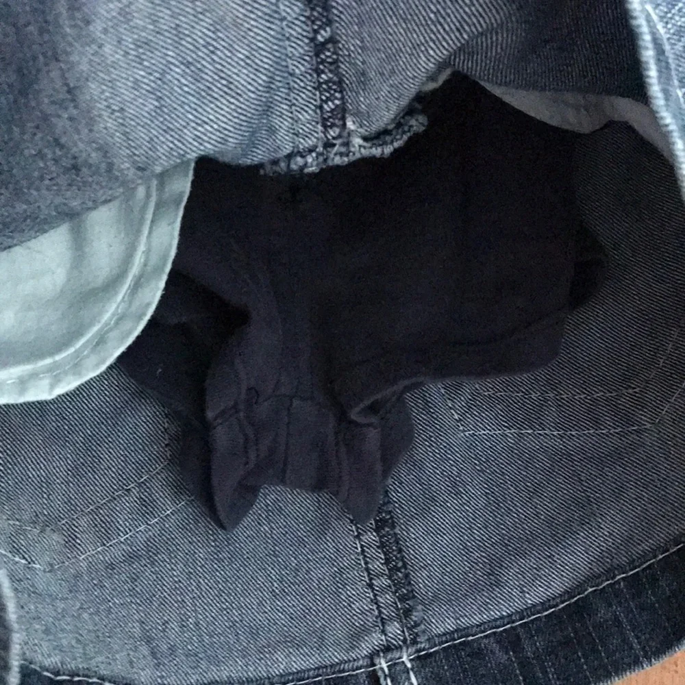 Justice Jeans Skirt with Shirt Liner
